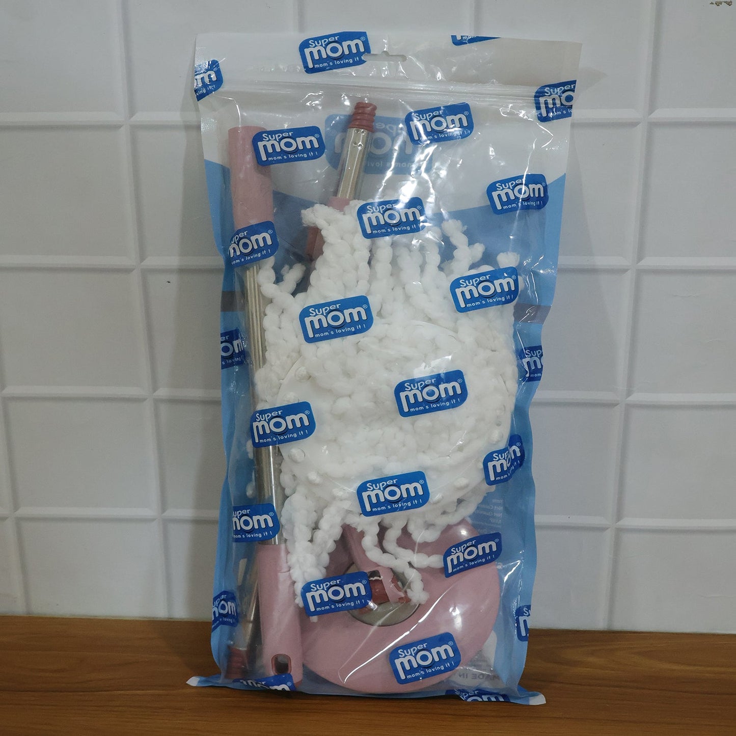 Easy assemble mop pipe